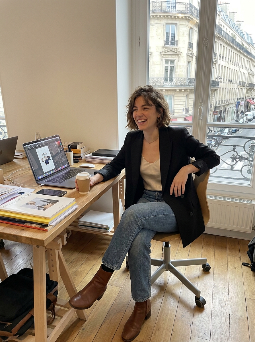 Nicole, designer in Paris