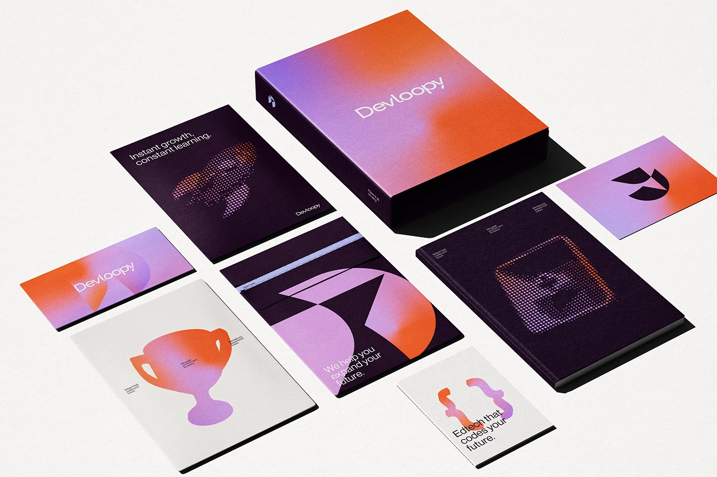 Client work sample — brand identity packaging suite