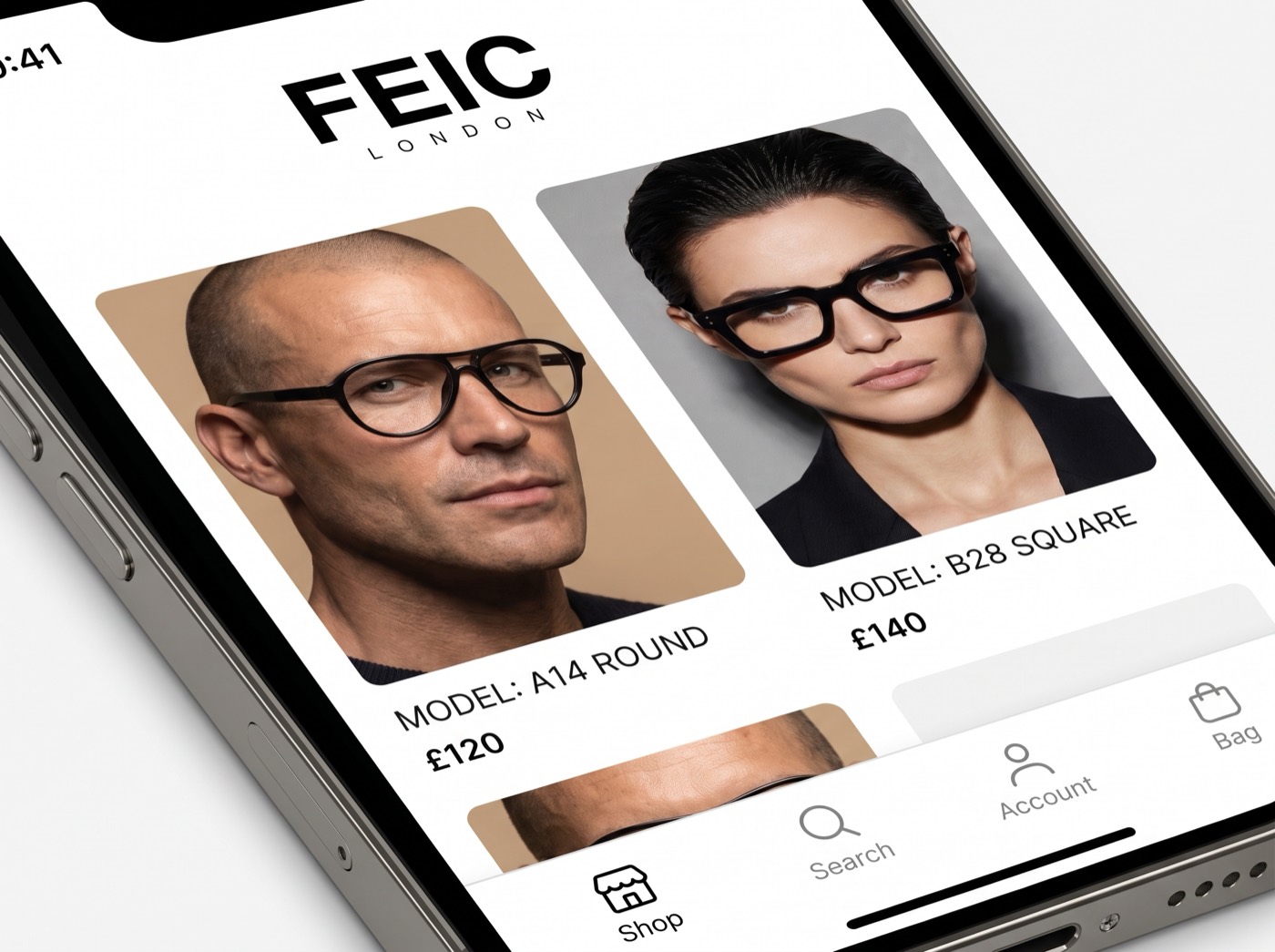 FEIC app on iPhone